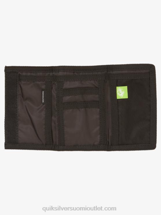 Quiksilver D6JJ737 miehet bering sea check solmioväri 233 joka päivä painettu kolminkertainen lompakko