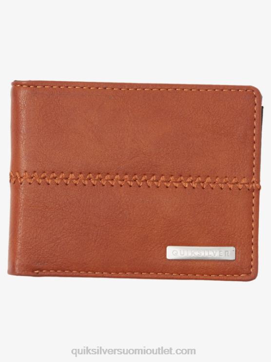 Quiksilver D6JJ908 miehet kumi ommeltu kolminkertainen lompakko