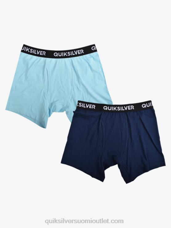 Quiksilver D6JJ1824 miehet vaaleansininen core super pehmeät bokserit 2 kpl