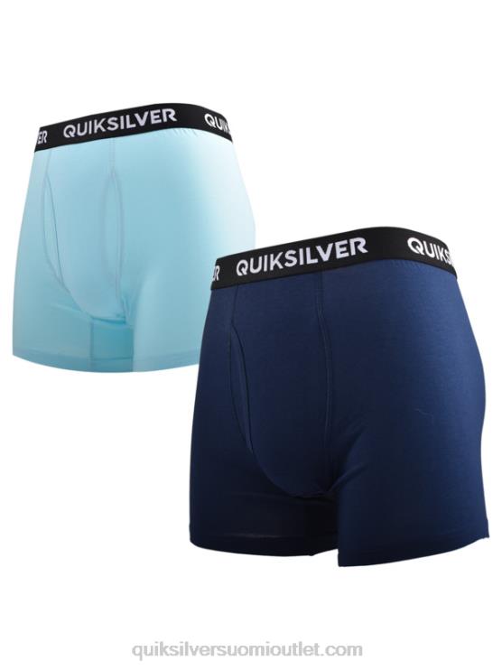 Quiksilver D6JJ1824 miehet vaaleansininen core super pehmeät bokserit 2 kpl