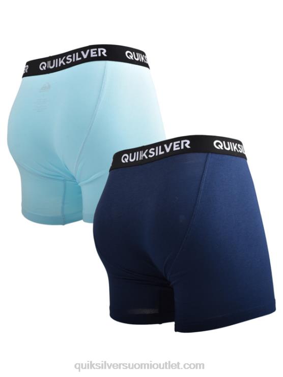 Quiksilver D6JJ1824 miehet vaaleansininen core super pehmeät bokserit 2 kpl