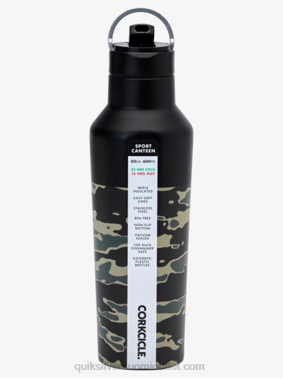 Quiksilver x Corkcicle D6JJ1182 miehet camo print ratkaiseva taistelu vesipullo