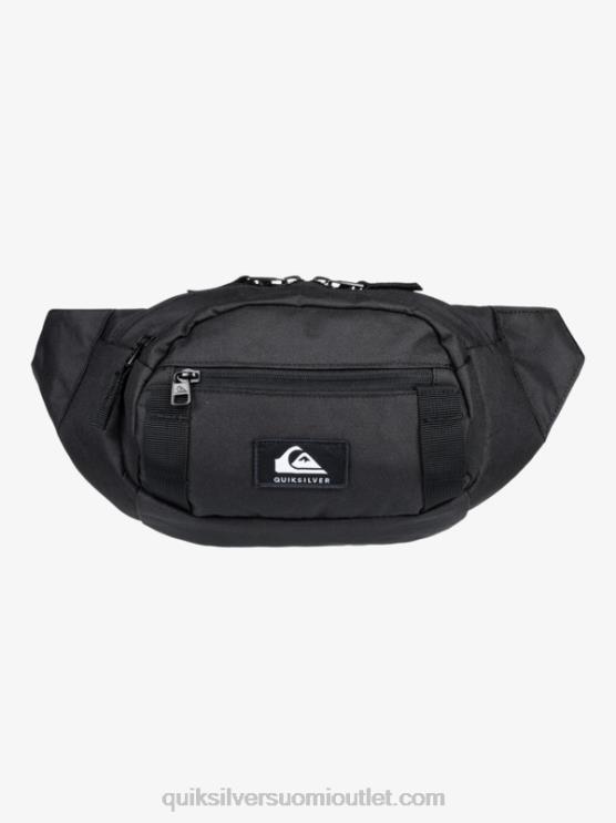 Quiksilver D6JJ606 miehet musta lone walker 3l fanny pack
