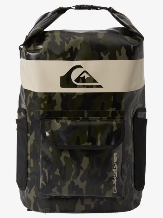 Quiksilver D6JJ861 miehet musta naamiointi sea ​​stash 20l keskikokoinen surffausreppu