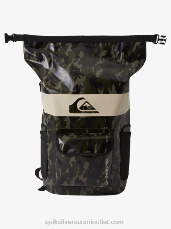 Quiksilver D6JJ861 miehet musta naamiointi sea ​​stash 20l keskikokoinen surffausreppu