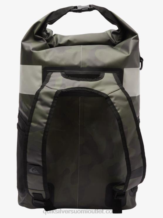 Quiksilver D6JJ861 miehet musta naamiointi sea ​​stash 20l keskikokoinen surffausreppu