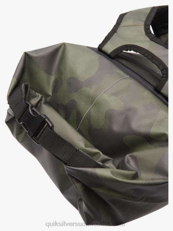 Quiksilver D6JJ861 miehet musta naamiointi sea ​​stash 20l keskikokoinen surffausreppu