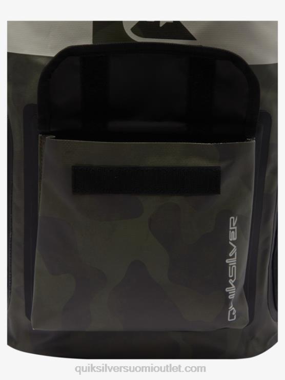 Quiksilver D6JJ861 miehet musta naamiointi sea ​​stash 20l keskikokoinen surffausreppu