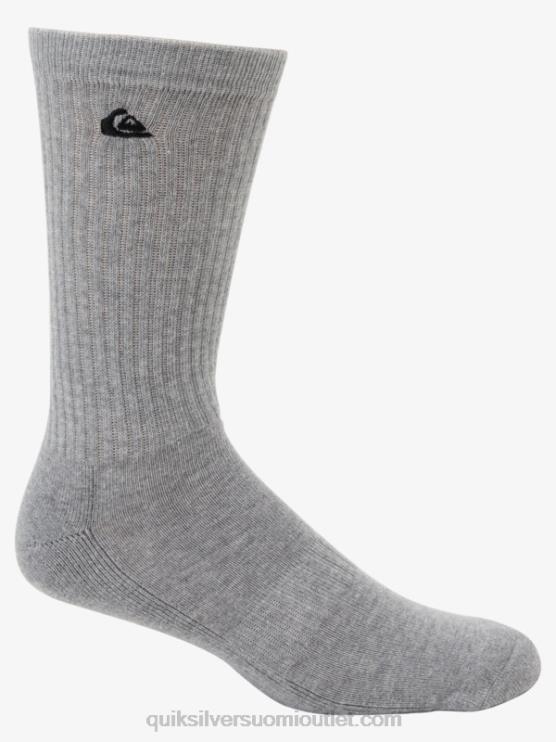 Quiksilver D6JJ1058 miehet valkoinen 2 kpl kiinteät crew-sukat