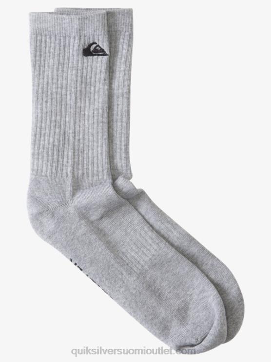 Quiksilver D6JJ1058 miehet valkoinen 2 kpl kiinteät crew-sukat