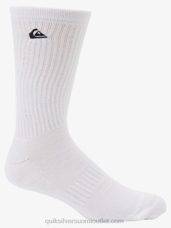 Quiksilver D6JJ1060 miehet vaaleansininen 2 kpl kiinteät crew-sukat