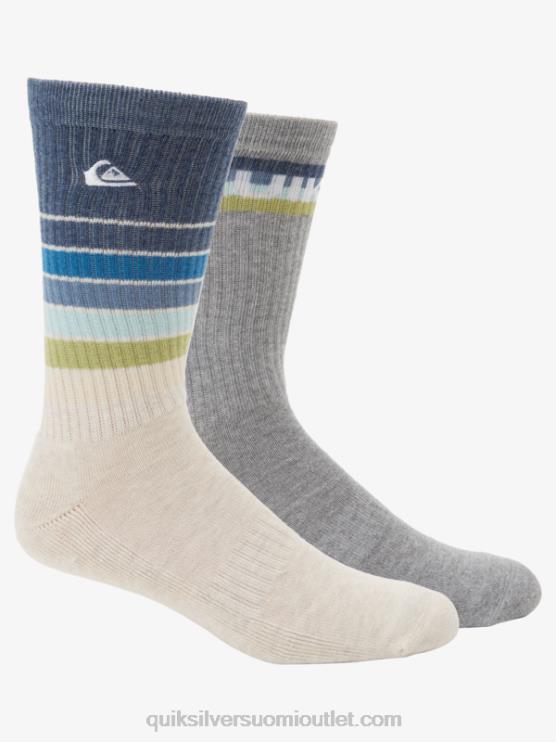 Quiksilver D6JJ1091 miehet norsunluun kanerva 2 kpl päivittäisiä swell-sukat