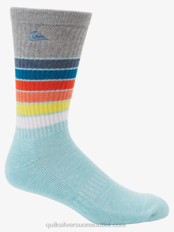 Quiksilver D6JJ1092 miehet vaaleansininen 2 kpl päivittäisiä swell-sukat