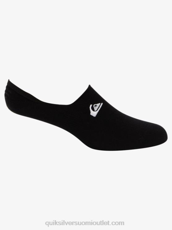 Quiksilver D6JJ777 miehet musta 3 kpl no show liner -sukkia