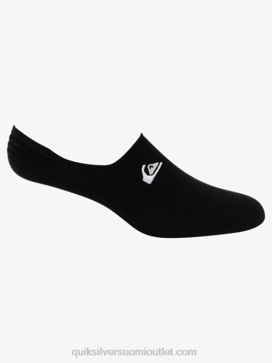 Quiksilver D6JJ777 miehet musta 3 kpl no show liner -sukkia