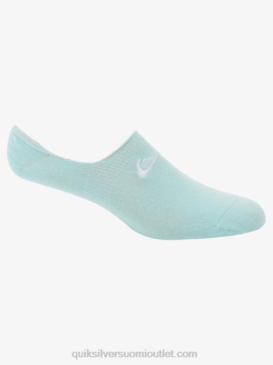 Quiksilver D6JJ778 miehet sininen valo/laivasto bleiseri 3 kpl no show liner -sukkia