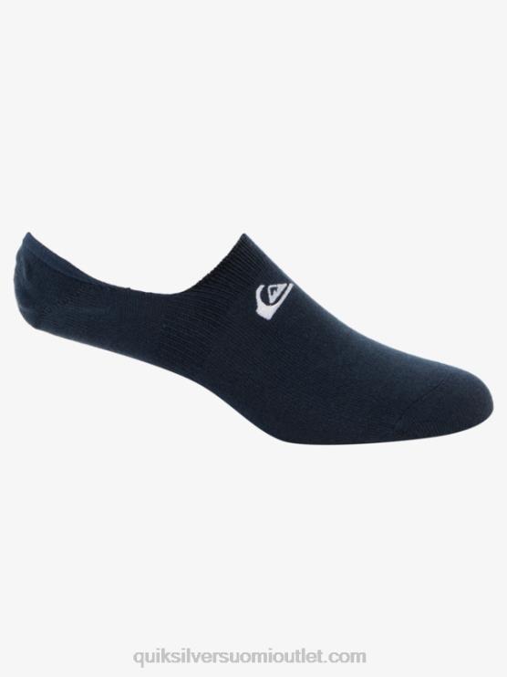 Quiksilver D6JJ778 miehet sininen valo/laivasto bleiseri 3 kpl no show liner -sukkia