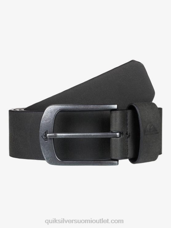 Quiksilver D6JJ1095 miehet musta pääkadun keinonahkavyö