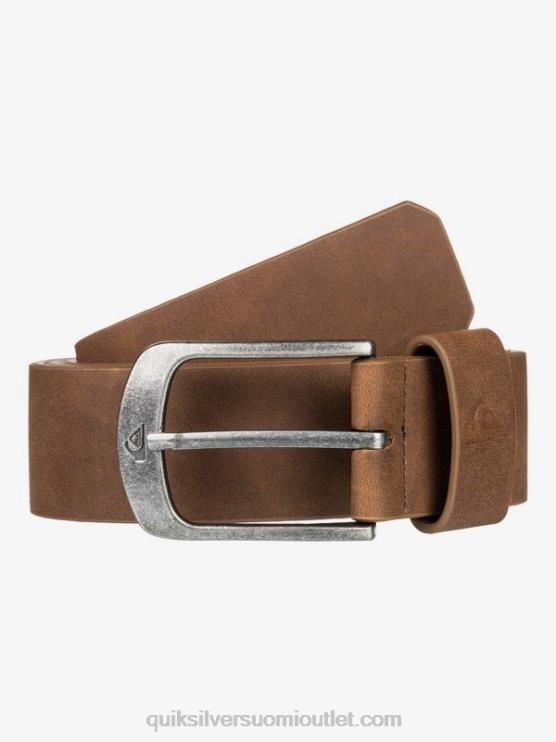 Quiksilver D6JJ1096 miehet suklaa pääkadun keinonahkavyö