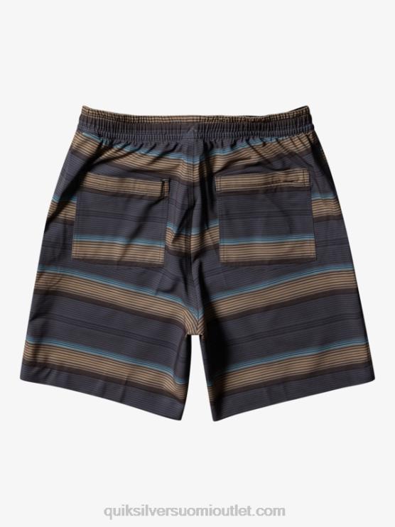 Quiksilver D6JJ100 miehet plage taxer print 18 amphibian boardshortsit