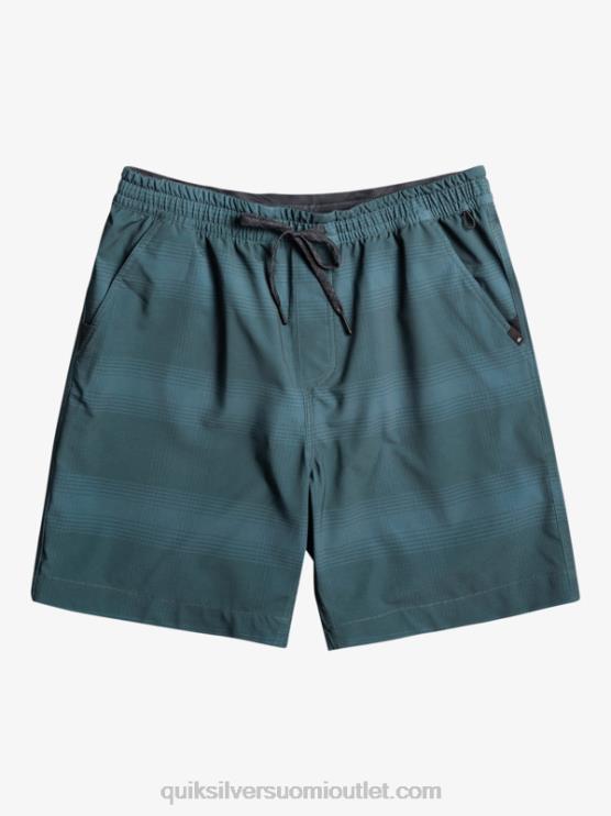 Quiksilver D6JJ103 miehet merellä taxer print 18 amphibian boardshortsit