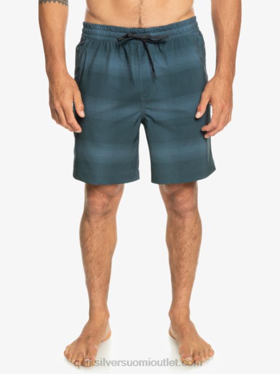 Quiksilver D6JJ103 miehet merellä taxer print 18 amphibian boardshortsit