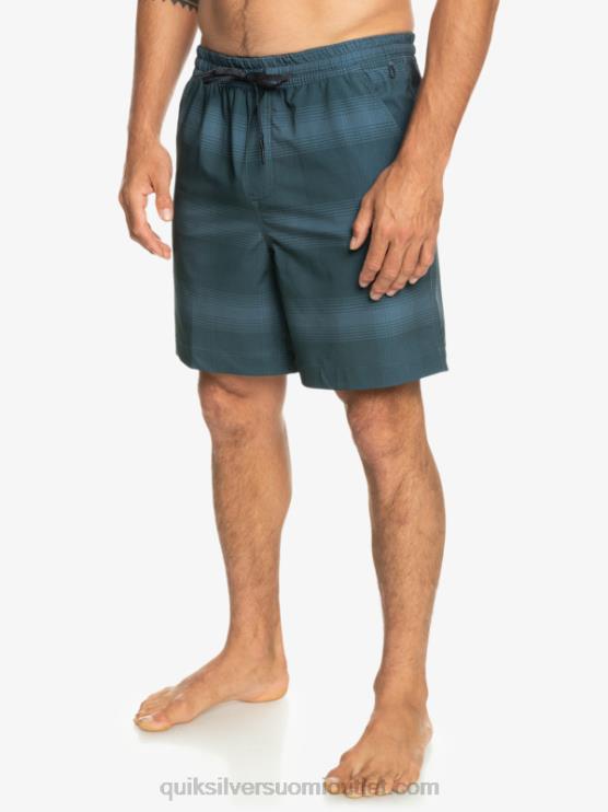 Quiksilver D6JJ103 miehet merellä taxer print 18 amphibian boardshortsit