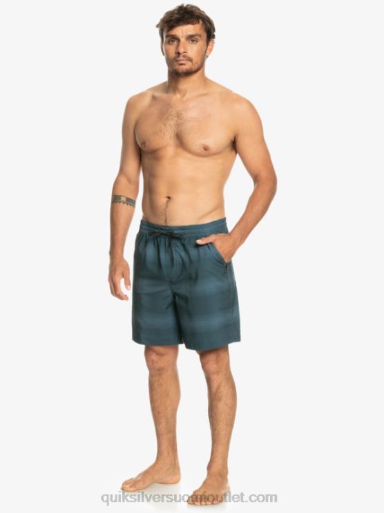 Quiksilver D6JJ103 miehet merellä taxer print 18 amphibian boardshortsit