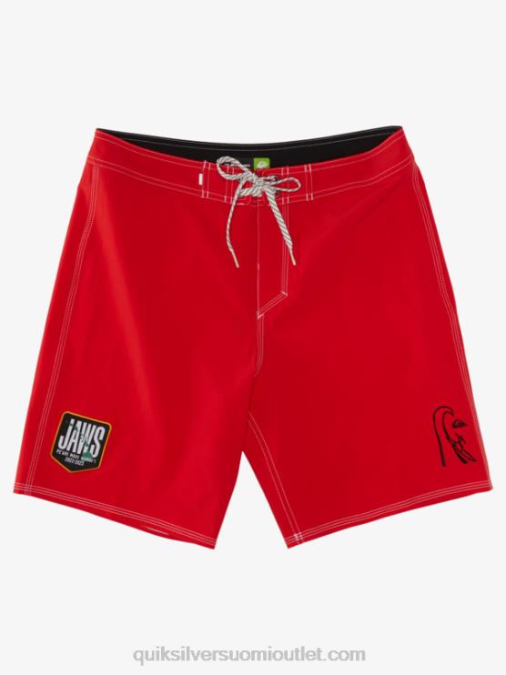 Quiksilver D6JJ1125 miehet korkean riskin punainen surfsilk jaws 19 boardshortsit