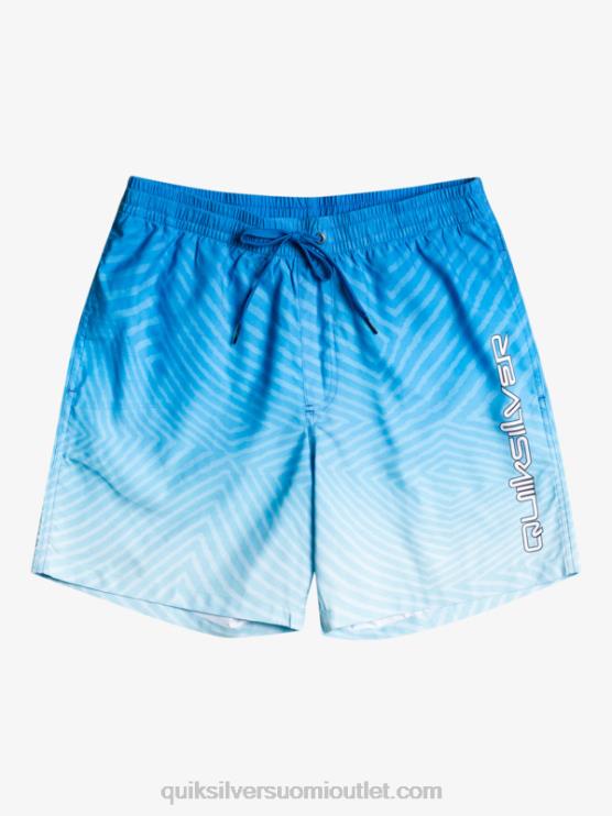 Quiksilver D6JJ1178 miehet snorkkelin sininen jokapäiväinen vääntynyt logo 17 volleya