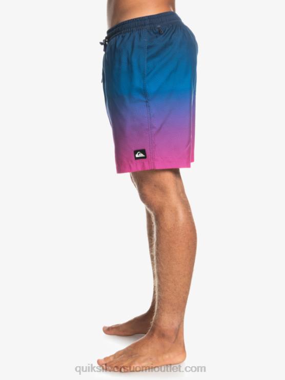 Quiksilver D6JJ1243 miehet pop fade - laivastonsininen bleiseri päivittäinen pop fade 14 volleya