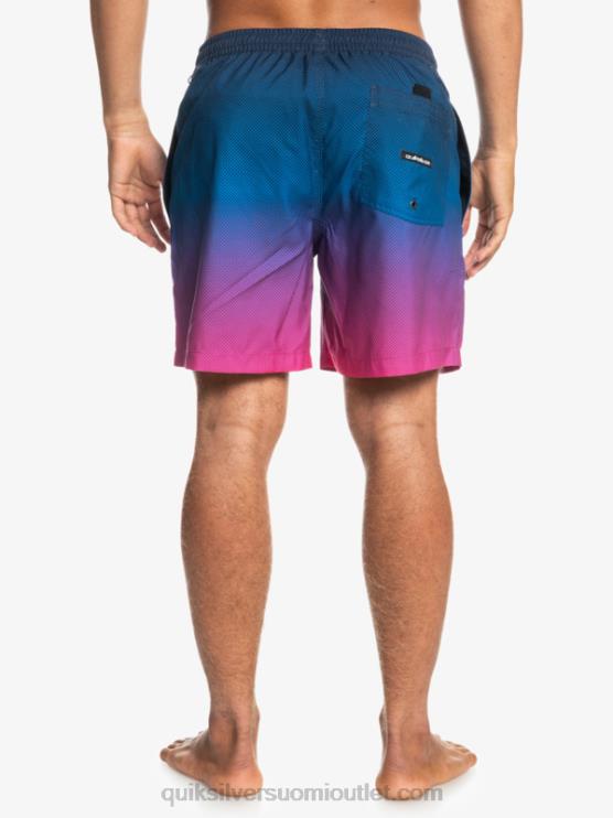 Quiksilver D6JJ1243 miehet pop fade - laivastonsininen bleiseri päivittäinen pop fade 14 volleya