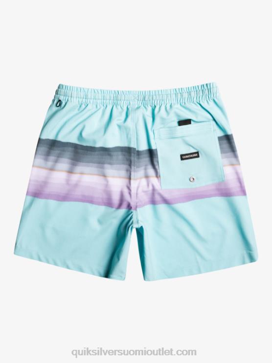 Quiksilver D6JJ1268 miehet enkelin sininen hartsisävy kpl 17 volleya