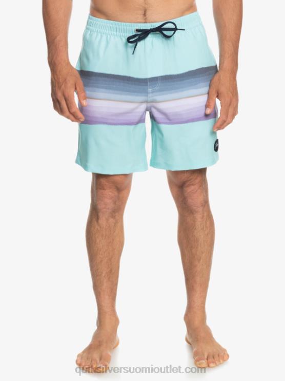 Quiksilver D6JJ1268 miehet enkelin sininen hartsisävy kpl 17 volleya