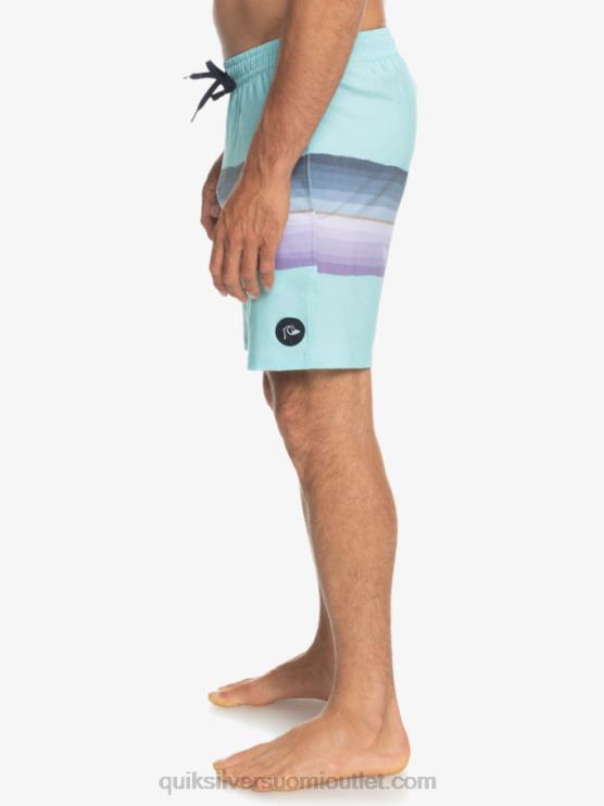 Quiksilver D6JJ1268 miehet enkelin sininen hartsisävy kpl 17 volleya