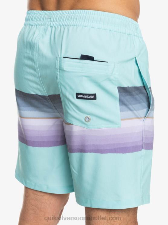 Quiksilver D6JJ1268 miehet enkelin sininen hartsisävy kpl 17 volleya