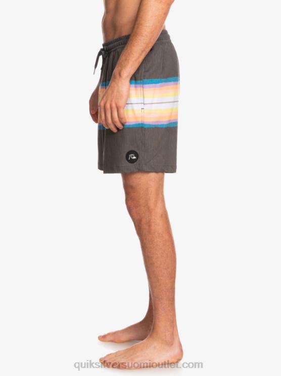 Quiksilver D6JJ1271 miehet asfaltti hartsisävy kpl 17 volleya