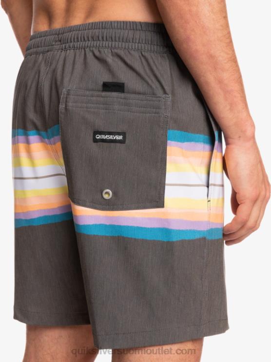 Quiksilver D6JJ1271 miehet asfaltti hartsisävy kpl 17 volleya