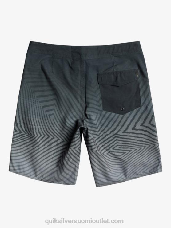 Quiksilver D6JJ1281 miehet musta jokapäiväinen loimi fade 20 boardshortsit