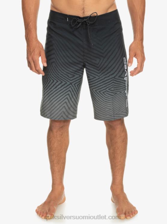 Quiksilver D6JJ1281 miehet musta jokapäiväinen loimi fade 20 boardshortsit