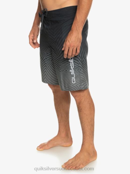Quiksilver D6JJ1281 miehet musta jokapäiväinen loimi fade 20 boardshortsit