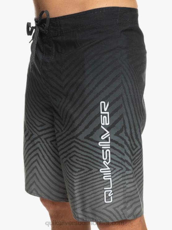 Quiksilver D6JJ1281 miehet musta jokapäiväinen loimi fade 20 boardshortsit
