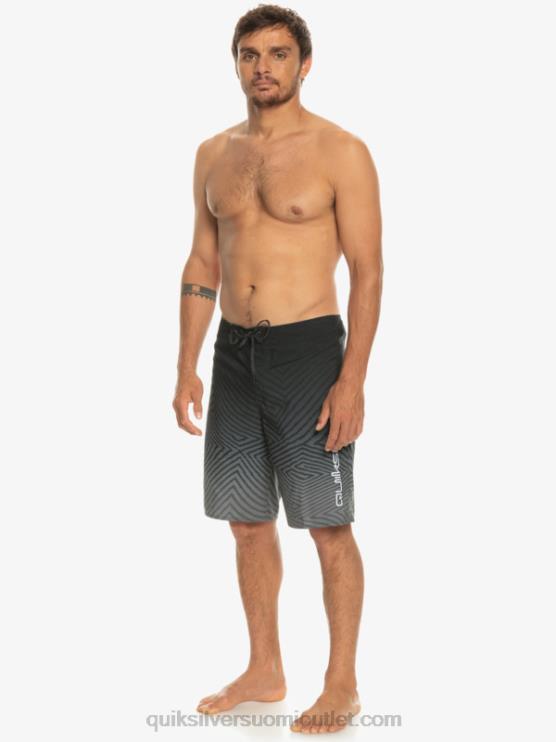 Quiksilver D6JJ1281 miehet musta jokapäiväinen loimi fade 20 boardshortsit