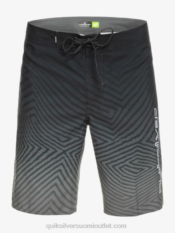 Quiksilver D6JJ1281 miehet musta jokapäiväinen loimi fade 20 boardshortsit