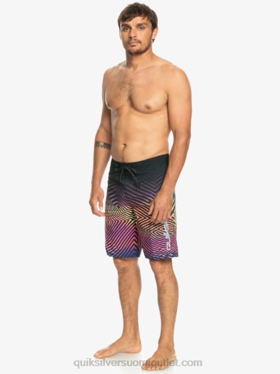 Quiksilver D6JJ1283 miehet asfaltti jokapäiväinen loimi fade 20 boardshortsit