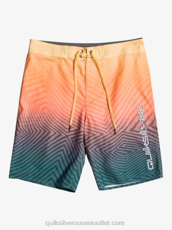 Quiksilver D6JJ1284 miehet keskiyön laivasto jokapäiväinen loimi fade 20 boardshortsit