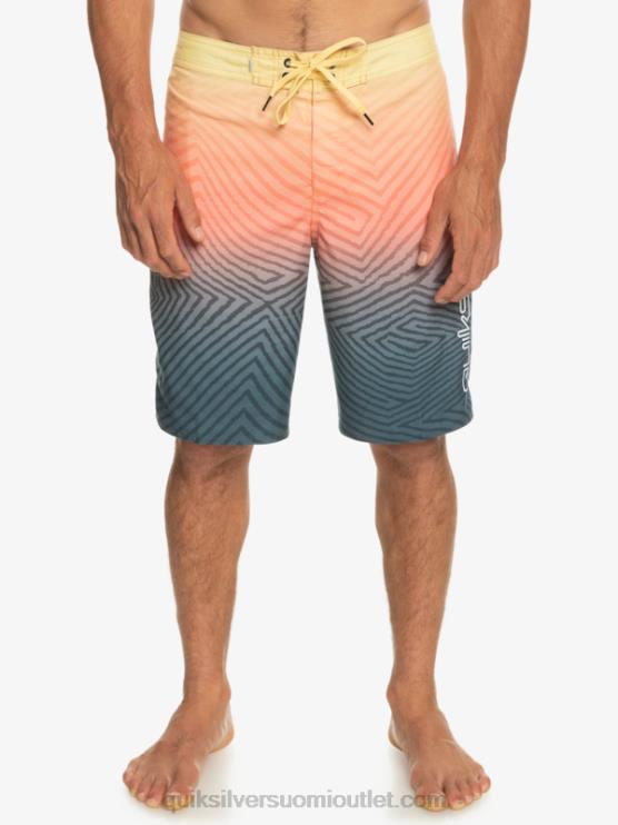Quiksilver D6JJ1284 miehet keskiyön laivasto jokapäiväinen loimi fade 20 boardshortsit