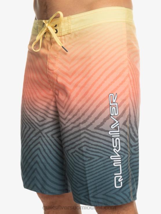 Quiksilver D6JJ1284 miehet keskiyön laivasto jokapäiväinen loimi fade 20 boardshortsit