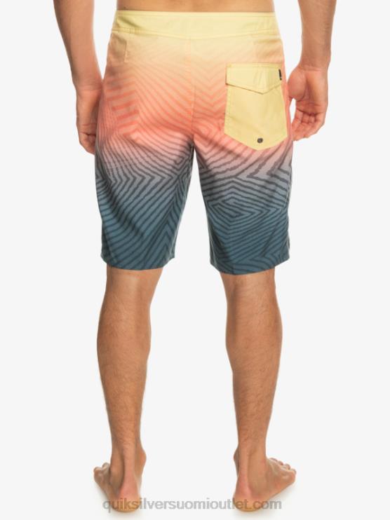 Quiksilver D6JJ1284 miehet keskiyön laivasto jokapäiväinen loimi fade 20 boardshortsit