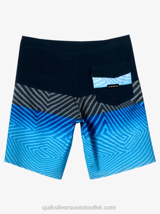 Quiksilver D6JJ128 miehet keskiyön laivasto surfsilk panel 20 boardshortsit